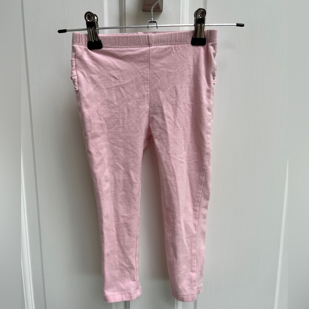 Okie Dokie 24M Pink Girls Stretch Leggings Pants